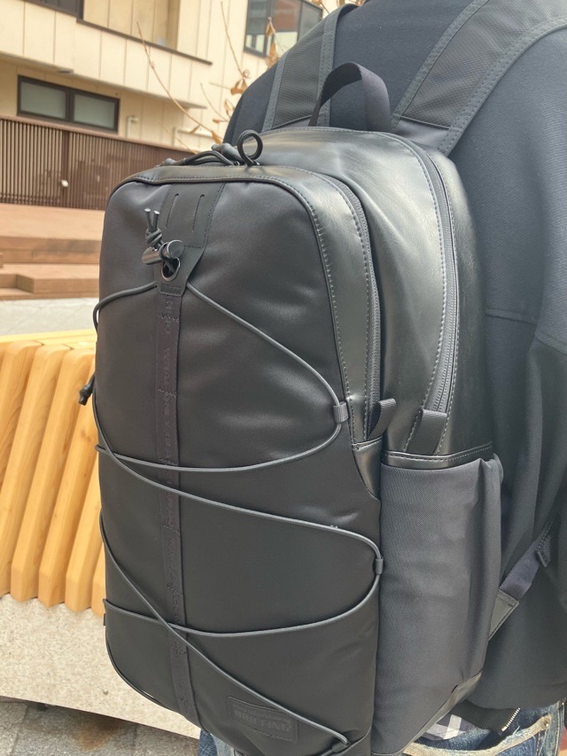 WhiteMountaineering　WM×BRIEFING　デイパック　　BLACK　BK2671802　　ホワイトマウンテニアリング