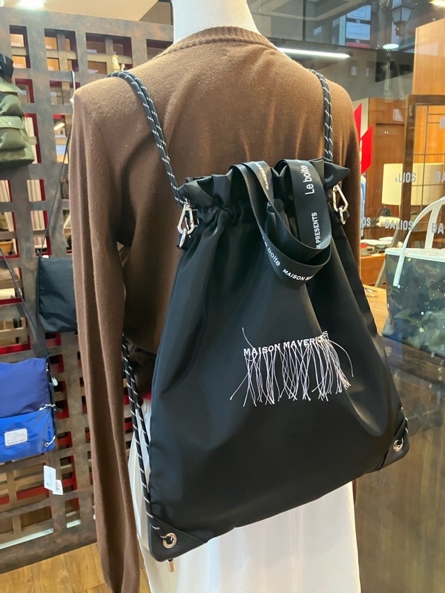 MAISON MAVERICK PRESENTS　ミニリュック　 BLACK  MC9022 メゾン マヴェリック プレゼンツ