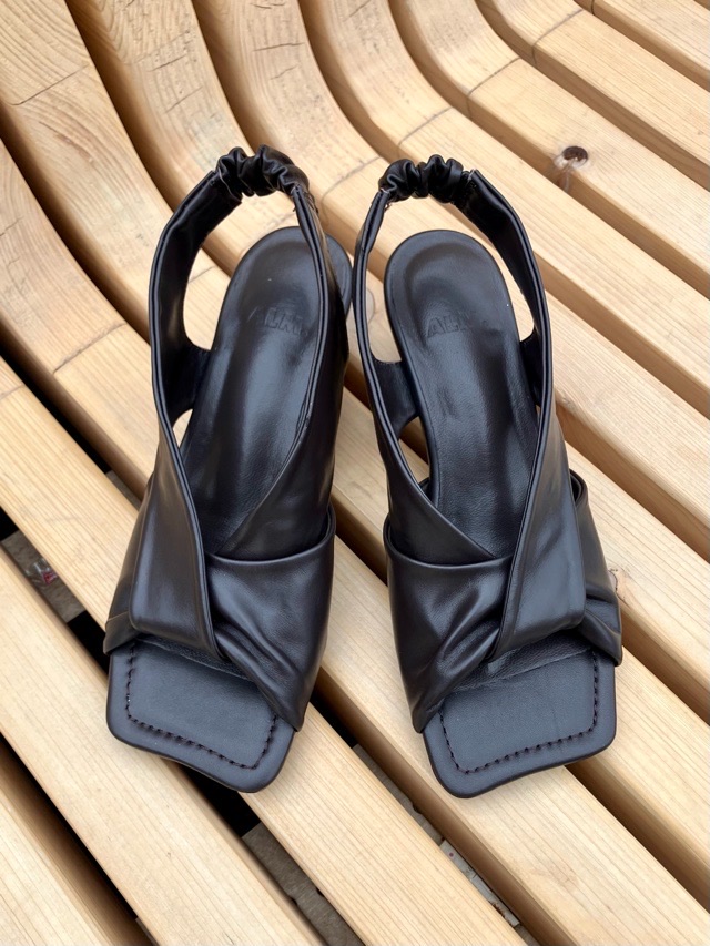 ALM.クロスデザインサンダル  AL132  BROWN 　アルム