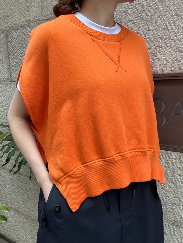 N°21　ヌメロヴェントゥーノ    ドルマンスリーブ プルオーバー    26SW-E051-4101　 KHAKI (1165) / ORANGE (3430) / BLACK (9000)