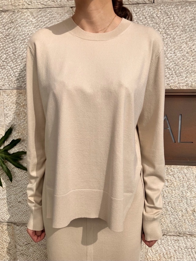 BEATING HEART　クルーネック ニット プルオーバー   BK015M2   GRAY (N4) / BEIGE (M1)  BLACK (N6)  ビーティングハート