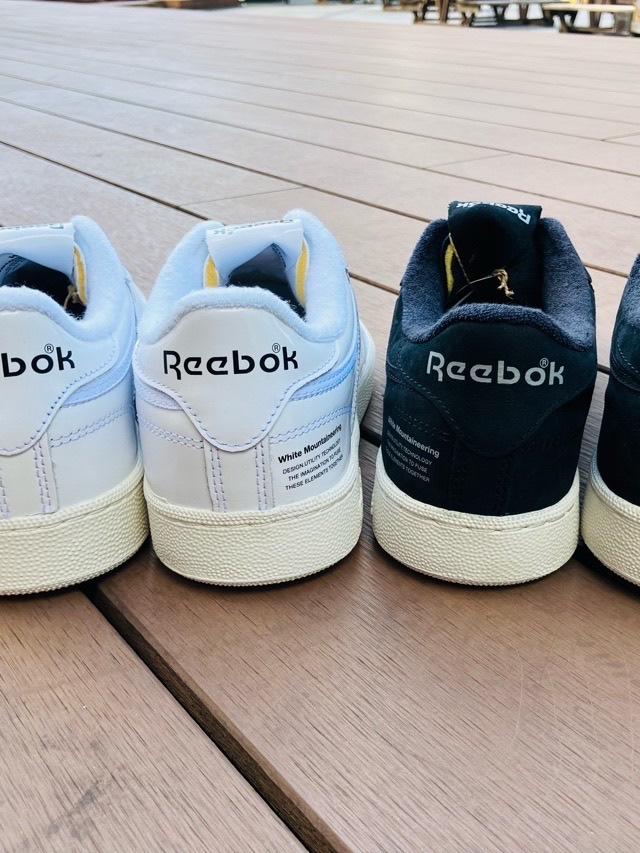 White Mountaineering ホワイトマウンテニアリング WM×REEBOK CLUB C 85 VINTAGE SLIP-ON WHITE / BLACK WM2473816