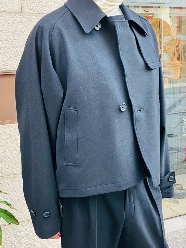 RAINMAKER KYOTO  レインメーカ京都　ショートジャケット　2024秋冬物　RM242-026　BLACK　