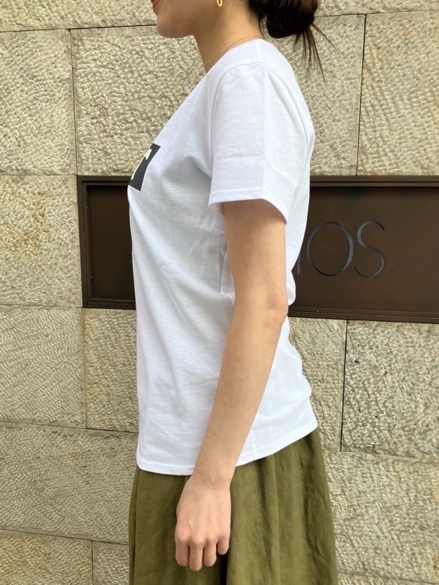 BEATINGHEART　BT204L1 ニコちゃん ロゴ Ｔシャツ  WHITE / BLACK / KHAKI    ビーティングハート