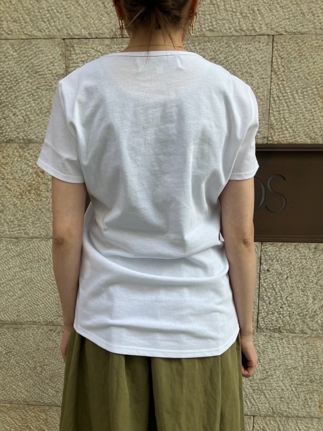 BEATINGHEART　BT204L1 ニコちゃん ロゴ Ｔシャツ  WHITE / BLACK / KHAKI    ビーティングハート