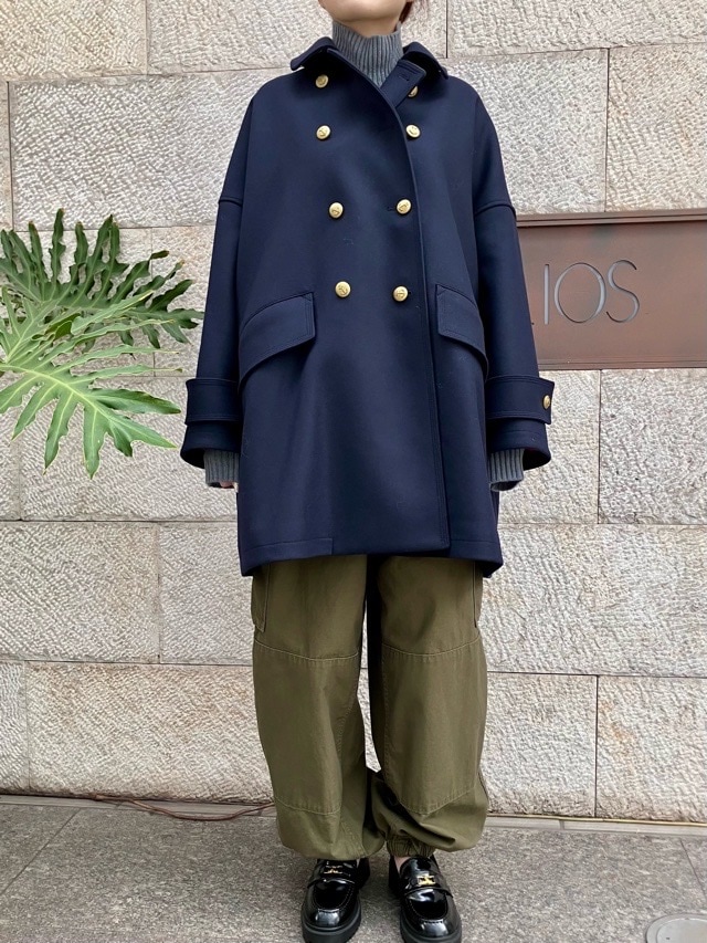 BEATINGHEART　メタル ボタン Pコート   BC010L2   NAVY (B9)    ビーティングハート