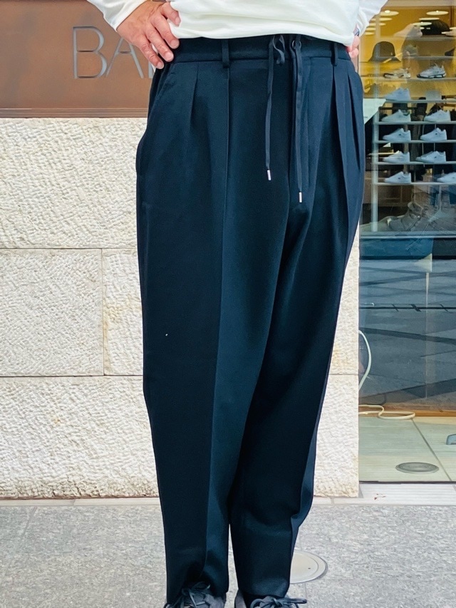 パンツ RAINMAKER KYOTO WIDE TROUSERS Black Wide Trousers by RAINMAKER KYOTO on Sale