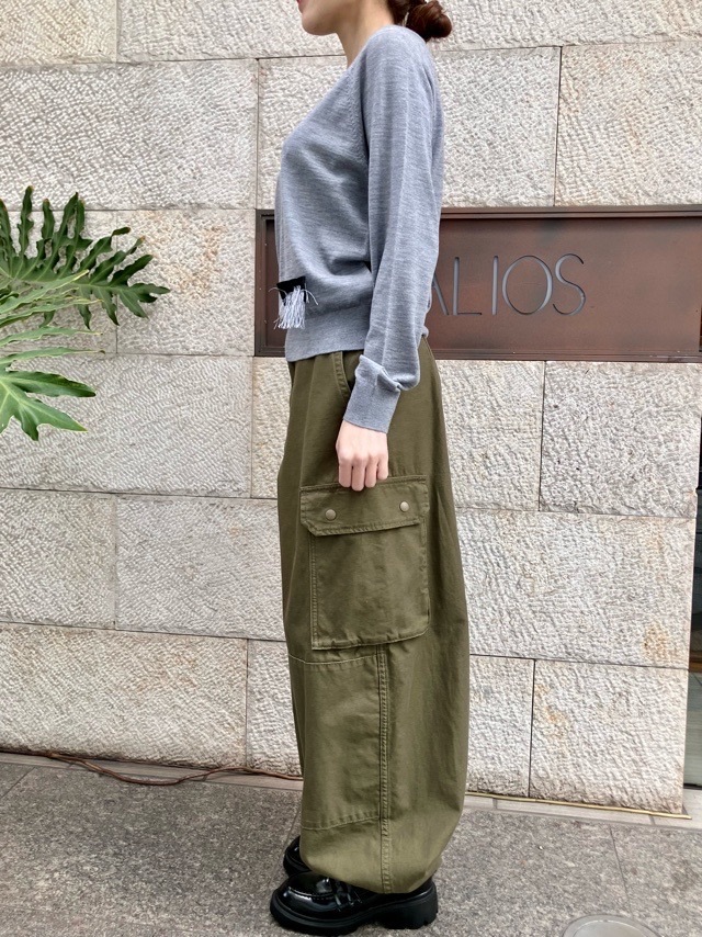 MAISON MAVERICK PRESENTS　クルーネック ウール セーター　RED / GRAY　MM5142   メゾンマヴェリック プレゼンツ