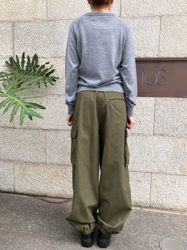 MAISON MAVERICK PRESENTS　クルーネック ウール セーター　RED / GRAY　MM5142   メゾンマヴェリック プレゼンツ