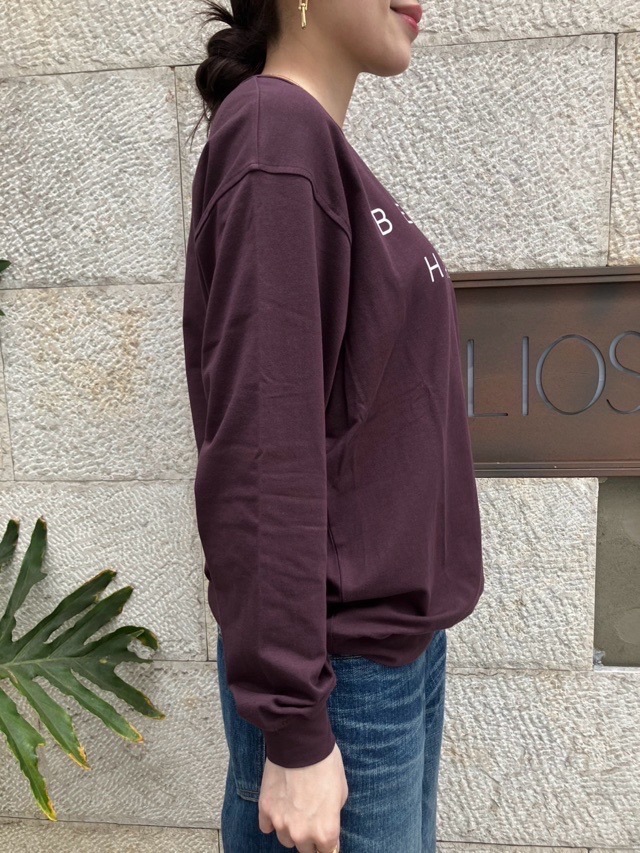 BEATINGHEART ロゴ入り長袖Tシャツ BT005L2 WHITE(N0)/NAVY(B9)/BLACK(N6)/BROWN(P8) ビーティングハート