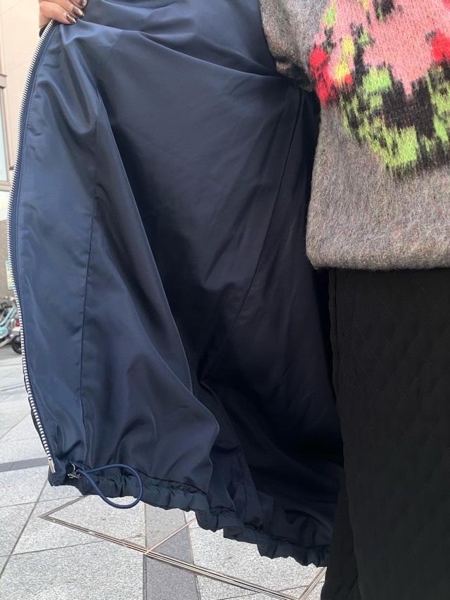 MARECHALTERRE ZMT254CO331 MA-1キルティングドッキングコート NAVY(028)OLIVE(048) マルシャルテル