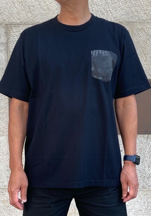 WhiteMountaineering 　タイダイ　ポケット　Ｔ－シャツ　BLACK　WM2171518　ホワイトマウンテニアリング　