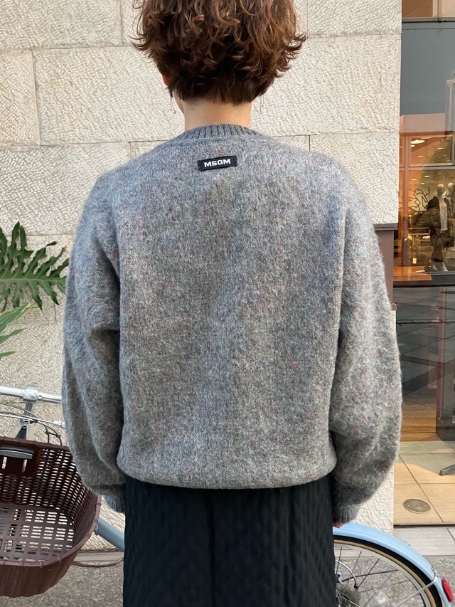 MSGM   フローラルセーター   3942MDM196   GRAY (98)  エムエスジーエム