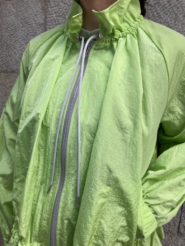 MARECHAL TELLE　背２重 タフタ ブルゾン　ZMT251BZ005　BLACK（009） /LIGHT BEIGE（031）/IVORY（003）/MUSCAT（324）　マルシャルテル