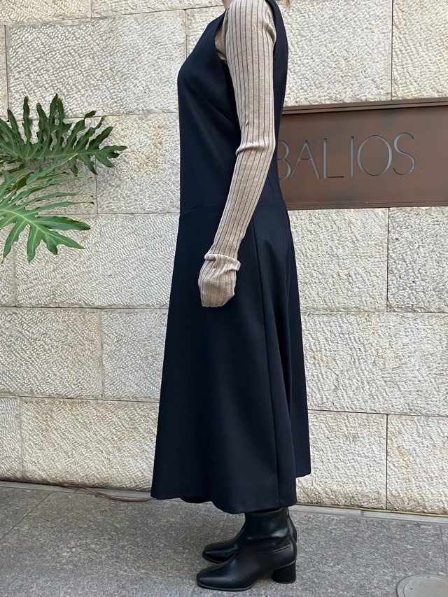 BEATINGHEART　ウ－ルサキソニーワンピース  BO205L2   NAVY(Ｂ9)GRAY（N3）    ビーティングハート