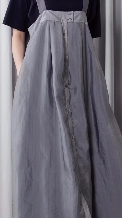 MARECHALTERRE　ギャザータック デザイン ワンピース　IVORY（003）/GREY（015）/CHARCOAL GRAY（017）ZMT262OP125　マルシャルテル