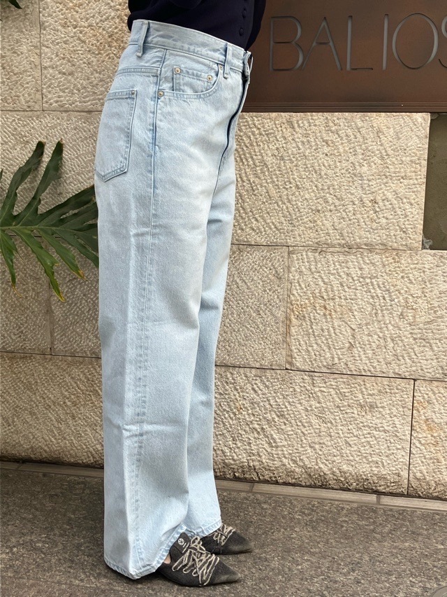 Woadblue　ウォ－ドブルー　WB25301　SALUU　サルエルデニムパンツ　LTBL　ライトブルー