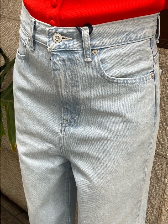 Woadblue　ウォ－ドブルー　WB25301　SALUU　サルエルデニムパンツ　LTBL　ライトブルー