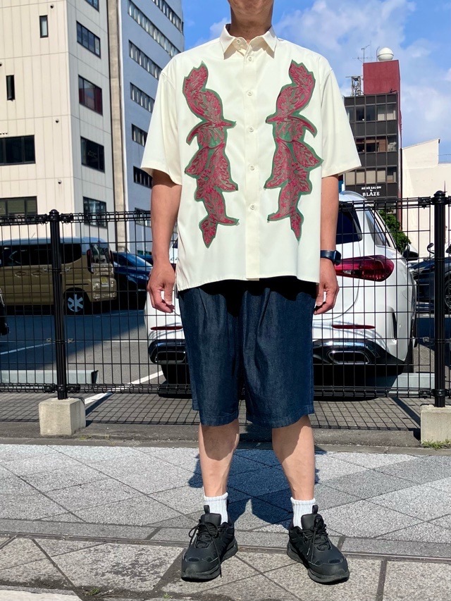 White Mountaineering 　ＷＭ2471403　デニムショ－トパンツ　INDIGO　ホワイトマウンテニアリング