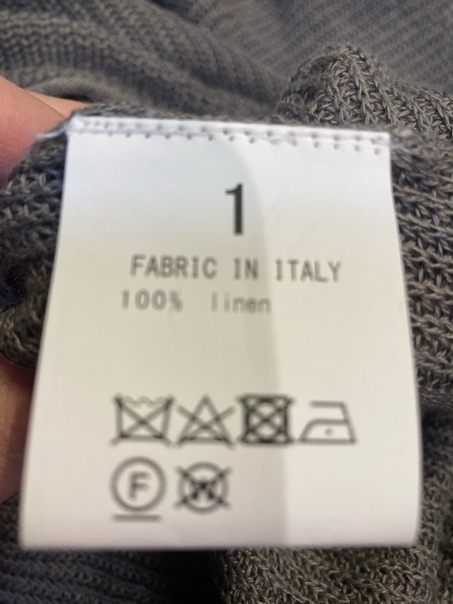 BEATING HEART　リネン ロングスリーブ サマーニット BK209K1 OFF WHIT/GRAY/CAMEL/BLACK　ビーティングハート