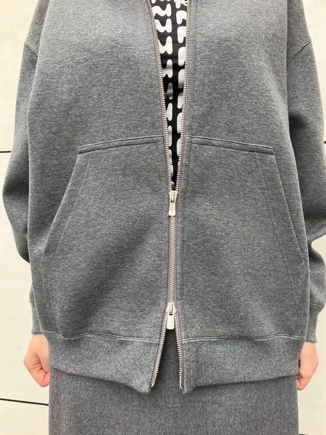 BEATINGHEART  ジップアップ フーディー　GRAY　BT001K2　ビーティングハート
