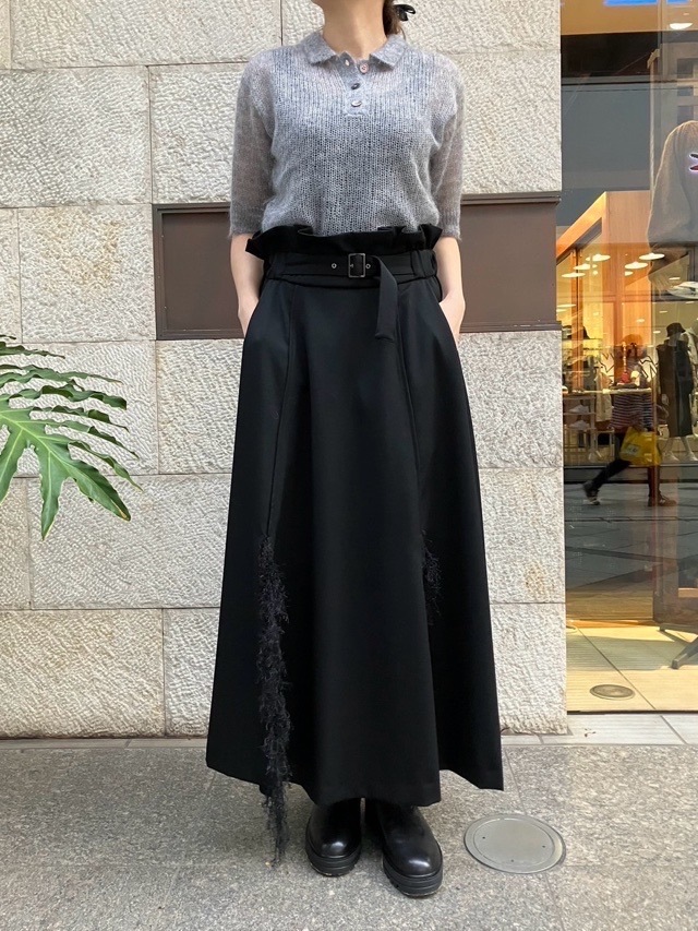 MAISON MAVERICK PRESENTS　 ポロ 半袖ニット　MM5073　GRAY/K/BLACK  メゾン マヴェリック プレゼンツ