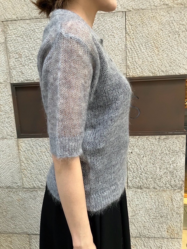 MAISON MAVERICK PRESENTS　 ポロ 半袖ニット　MM5073　GRAY/K/BLACK  メゾン マヴェリック プレゼンツ