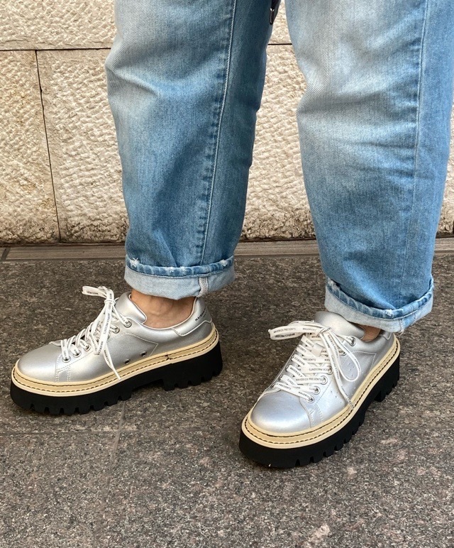 MAISON MAVERICK PRESENTS　メゾンマヴェリックプレゼンツ　プラットフォーム シューズ   SILVER　MS2469