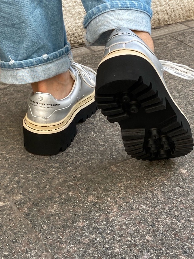 MAISON MAVERICK PRESENTS　メゾンマヴェリックプレゼンツ　プラットフォーム シューズ   SILVER　MS2469