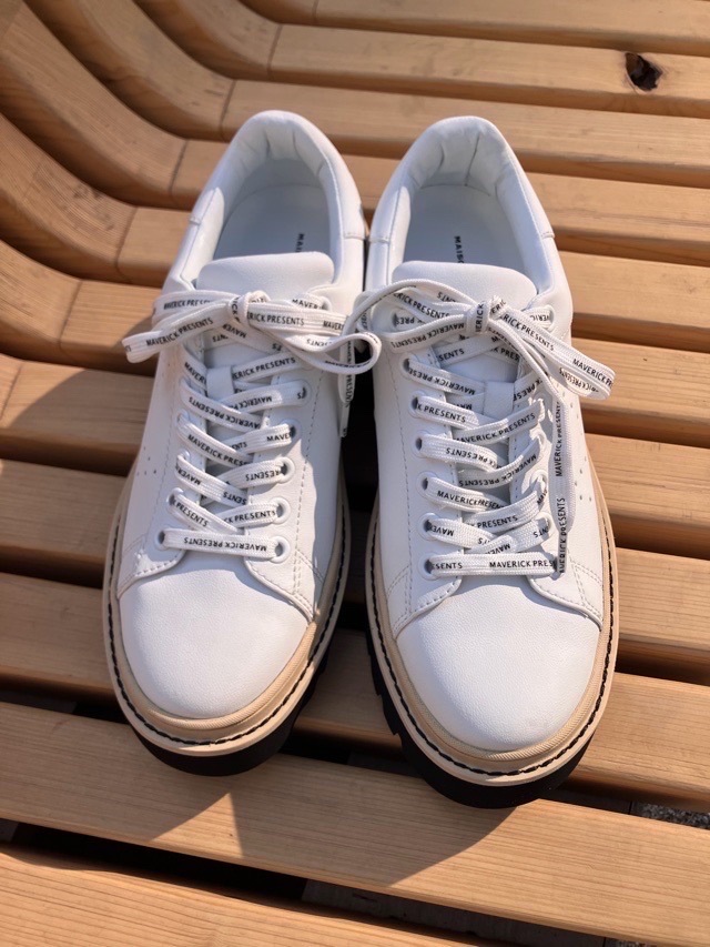 MAISON MAVERICK PRESENTS　メゾンマヴェリックプレゼンツ　プラットフォーム シューズ   SILVER / WHITE　MS2469