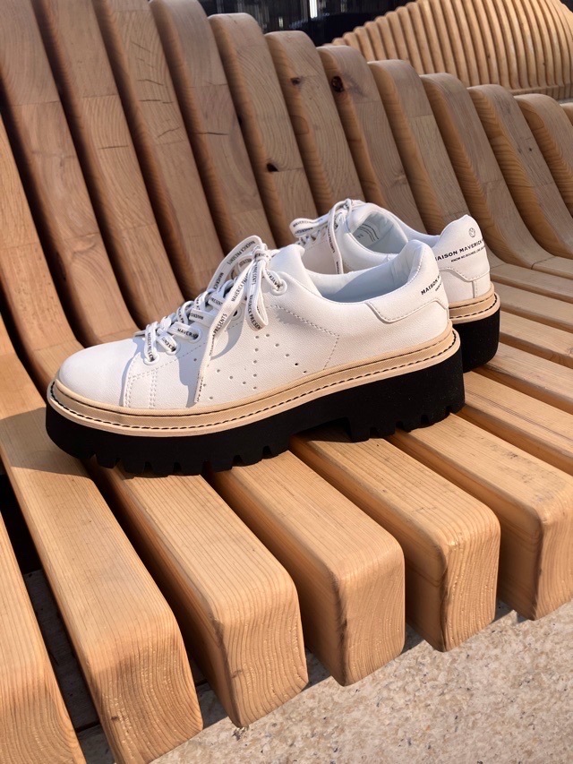 MAISON MAVERICK PRESENTS　メゾンマヴェリックプレゼンツ　プラットフォーム シューズ   SILVER / WHITE　MS2469