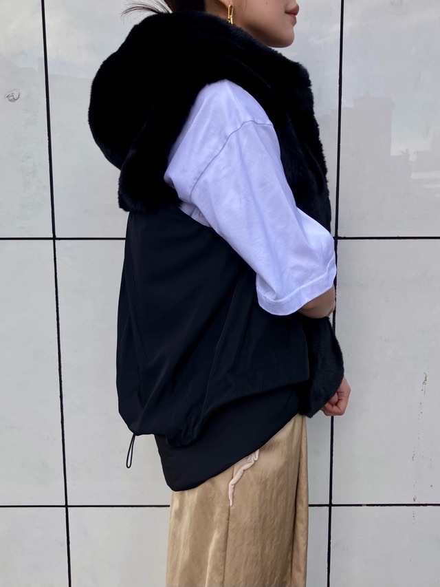 MARECHAL TERRE 背タフタショ-トファーベスト ZMT244VT320 BLACK(009)/ SND.BEIGE(089)新色 マルシャルテル