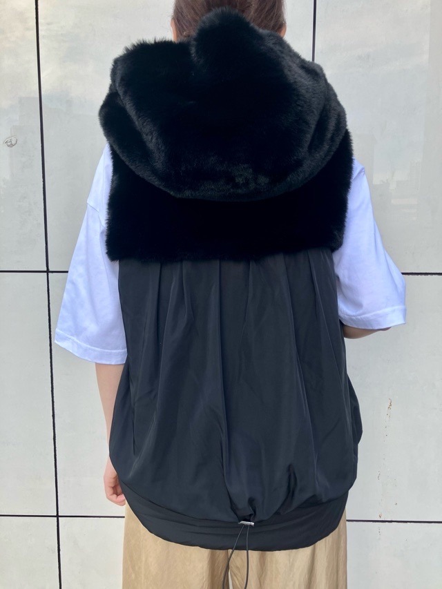 MARECHAL TERRE 背タフタショ-トファーベスト ZMT244VT320 BLACK(009)/ SND.BEIGE(089)新色 マルシャルテル