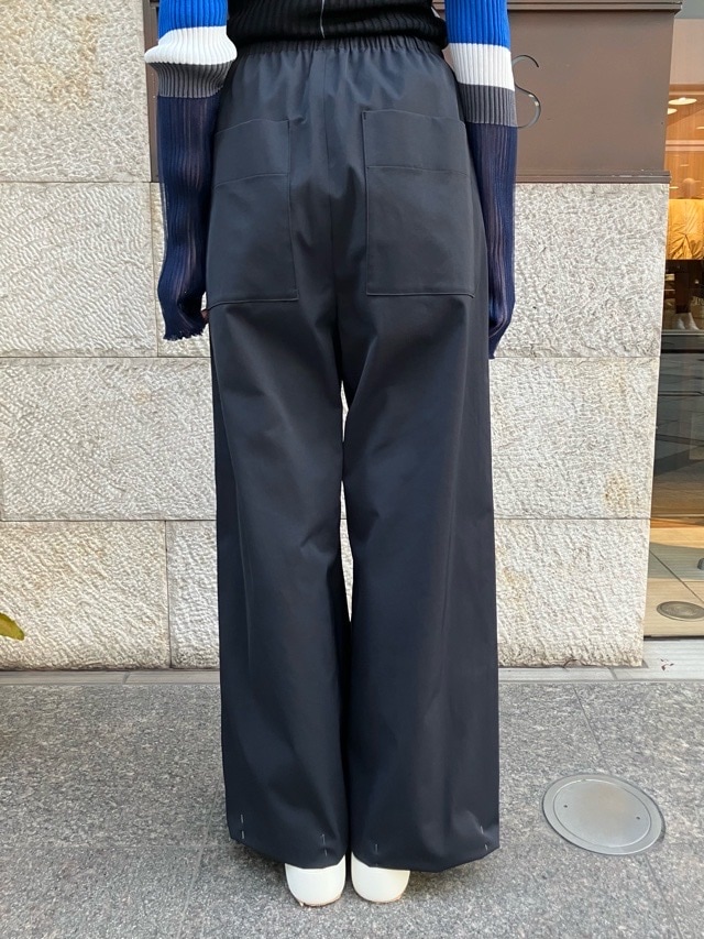 BEATING HEART Wゴムワイドパンツ BP008L1 ビーティングハート WHITE BLACK BEIGE