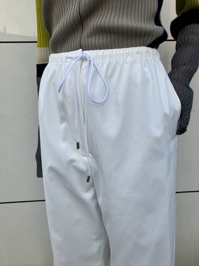 BEATING HEART Wゴムワイドパンツ BP008L1 ビーティングハート WHITE BLACK BEIGE