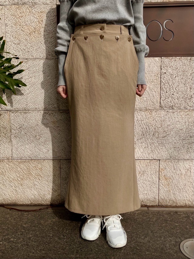 AKANE UTSUNOMIYA アカネ ウツノミヤ  マ－メイド スカート  SPA-FSK26-2005  NAVY / BEIGE / WHITE