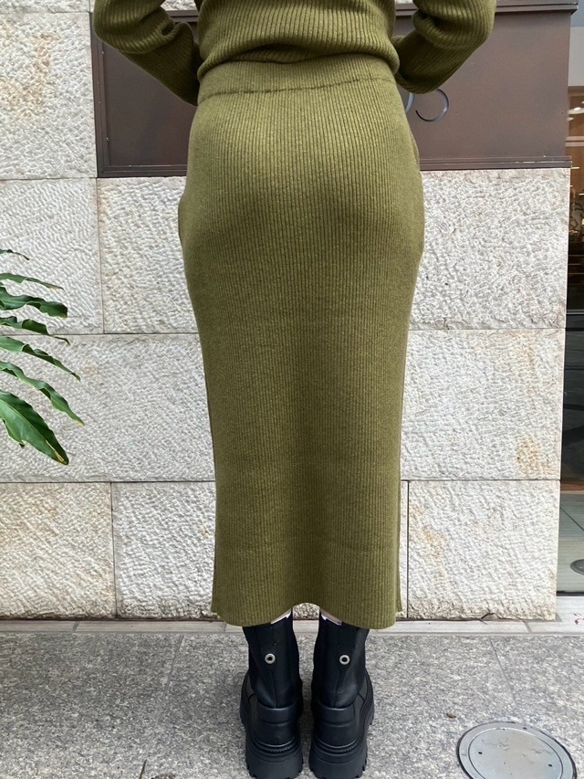BEATING HEART　タイトニットスカート　BK016K2　KHAKI/BROWN/BLACK/NAVY　ビーティングハート