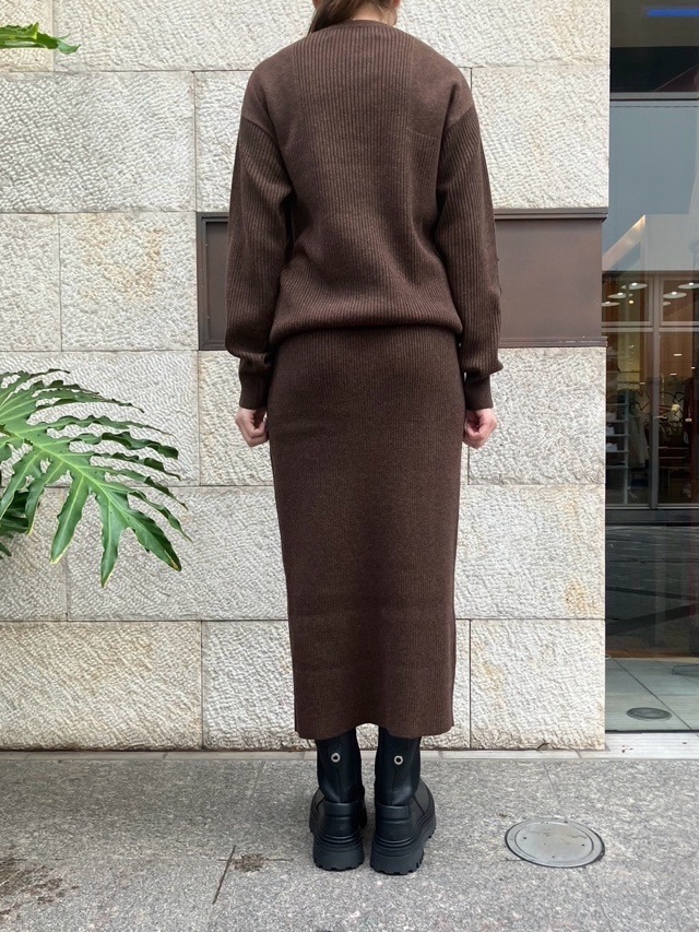 BEATING HEART　タイトニットスカート　BK016K2　KHAKI/BROWN/BLACK/NAVY　ビーティングハート