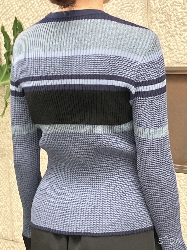 AKANE UTSUNOMIYA アカネ ウツノミヤ ランダムボーダトップス AKES-002 PINK/NAVY