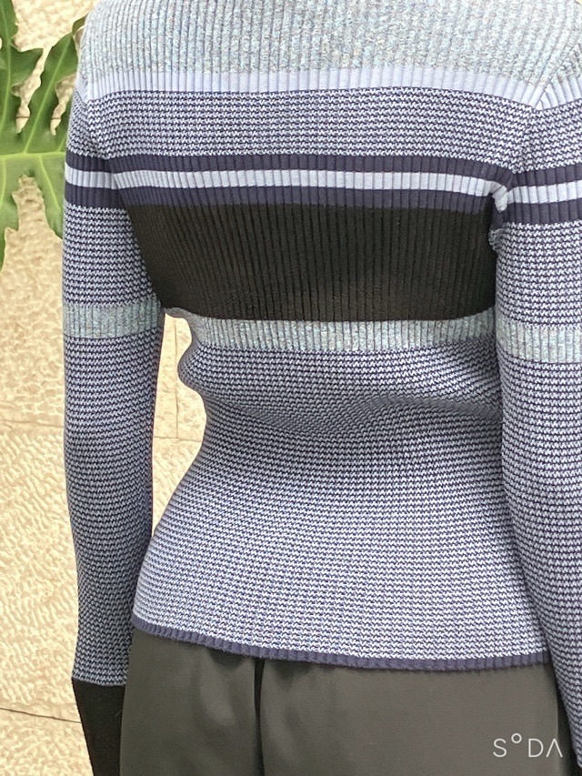 AKANE UTSUNOMIYA アカネ ウツノミヤ ランダムボーダトップス AKES-002 PINK/NAVY