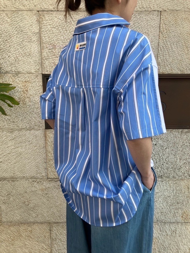 MSGM  シャツ ドッキング Tシャツ   3841MDM125   WHITE（01）   エムエスジーエム