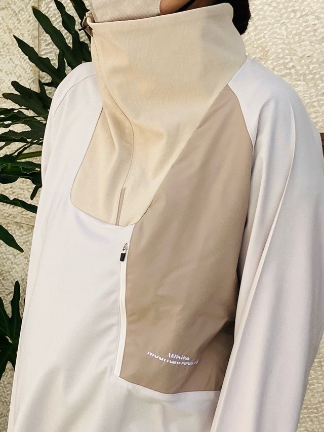 White Mountaineering  ホワイトマウンテニアリング　ZIP　PULLOVER  IVORY   WM２４７3506