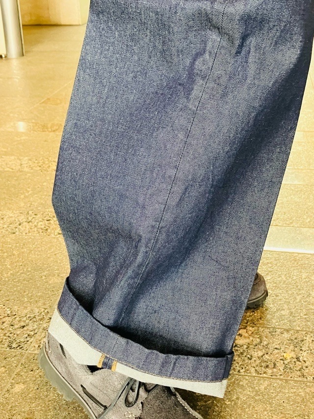 RAINMAKER　レインメーカー　RM251－028　5ポケット ハカマ トラウザース　INDIGO