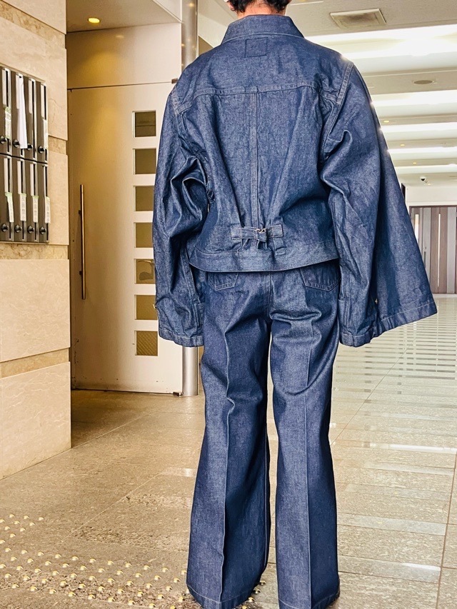 RAINMAKER　レインメーカー　RM251－028　5ポケット ハカマ トラウザース　INDIGO