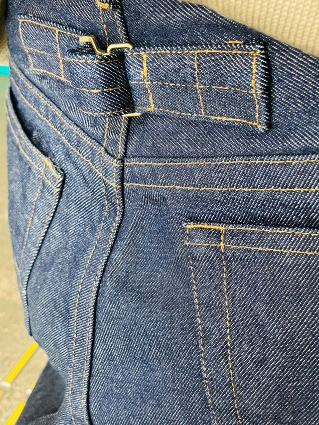 RAINMAKER　レインメーカー　RM251－028　5ポケット ハカマ トラウザース　INDIGO