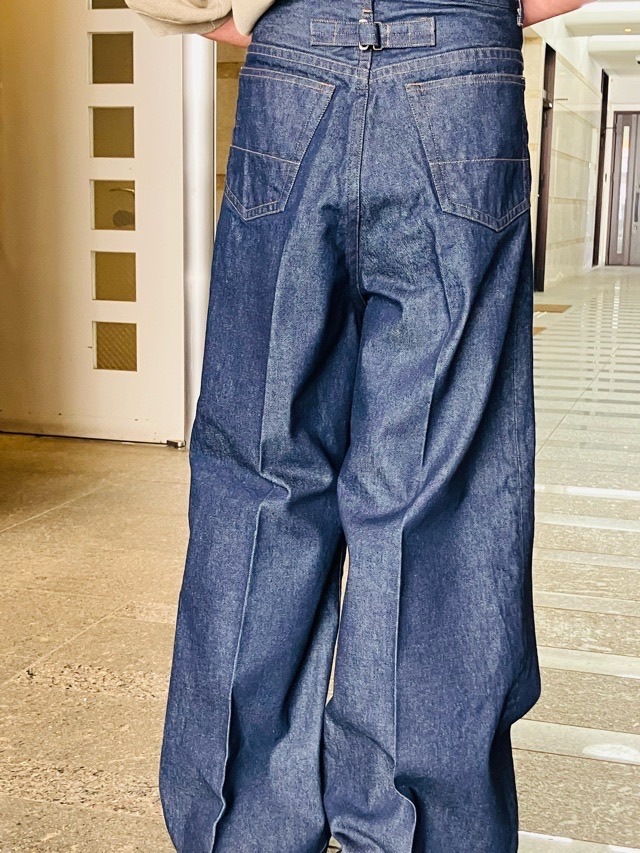 RAINMAKER　レインメーカー　RM251－028　5ポケット ハカマ トラウザース　INDIGO