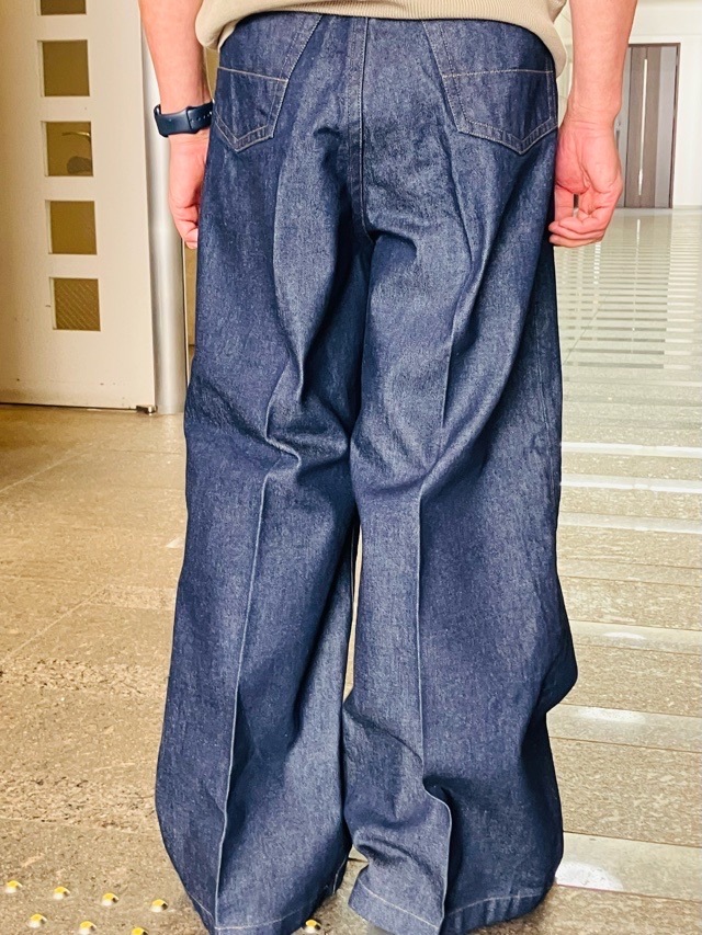 RAINMAKER　レインメーカー　RM251－028　5ポケット ハカマ トラウザース　INDIGO