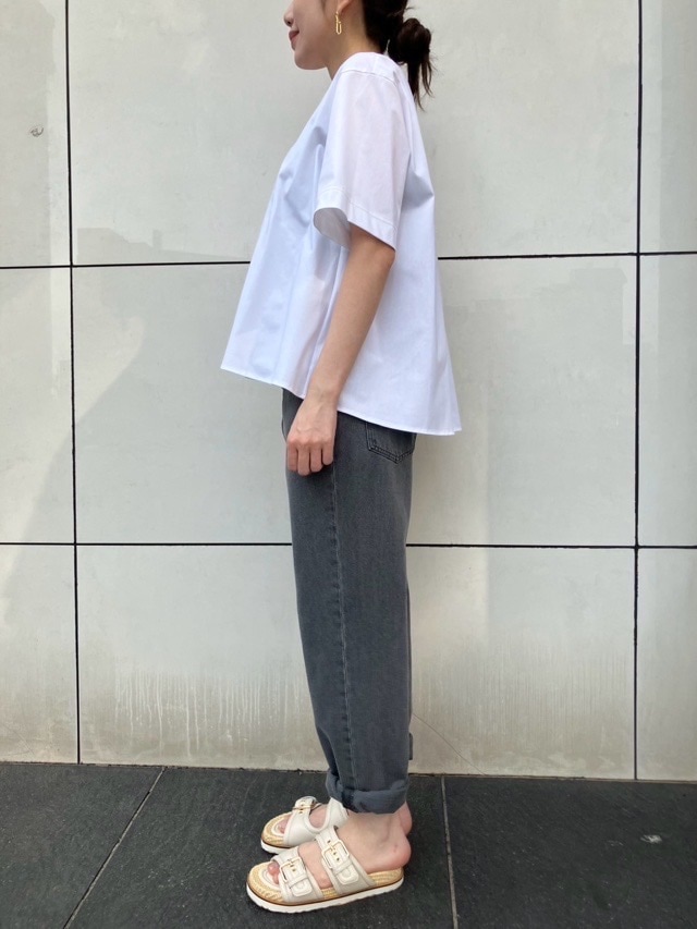 NEAR.NIPPON 　フレア Tシャツ  トップス　445-25　PINK / WHITE / NAVY　ニア-ニッポン