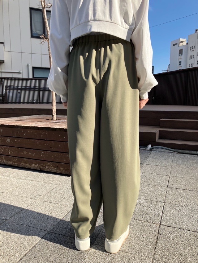 MARECHAL TERRE Wゴムバレルパンツ ZMT251PT023 マルシャルテル KAHKI/GRAY/BLACK