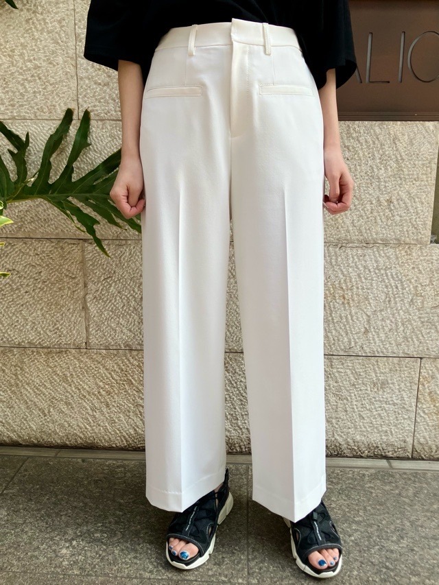 BEATINGHEART   BP207K1　前ポケット ワイド パンツ  WHITE / BEIGE  ビーティングハート